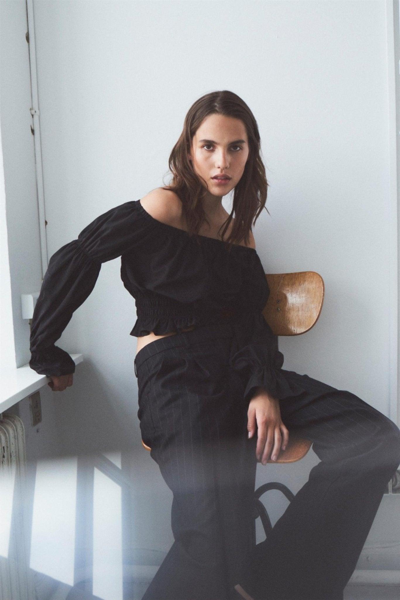 Designers Remix - Valerie Off-Shoulder Blouse Black - No22 Damplassen