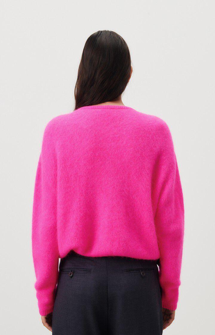 Vitow Cardigan Fluorescent Pink Melange - No22 Damplassen