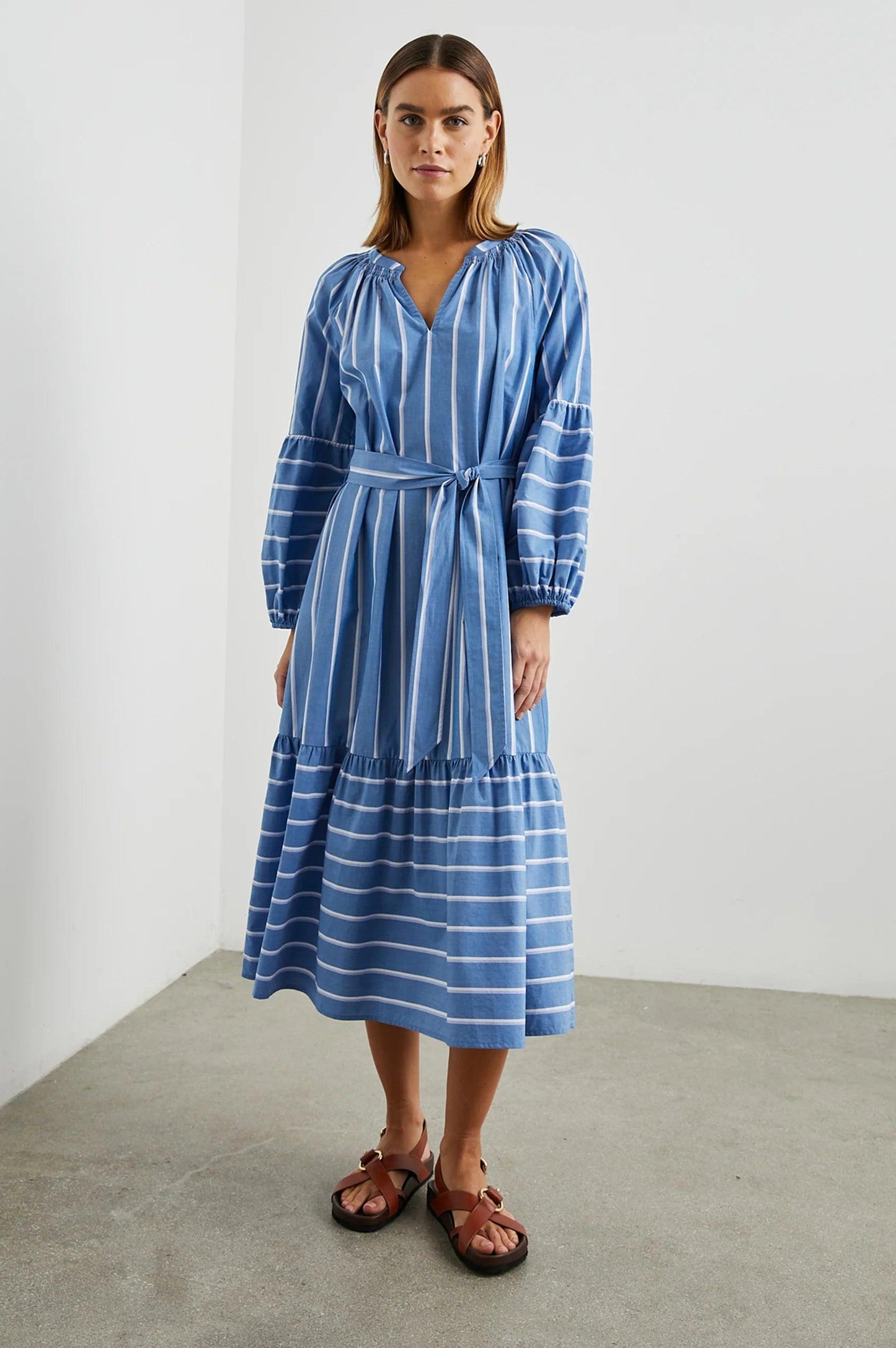 Vittoria Dress Boiro Stripe - No22 Damplassen