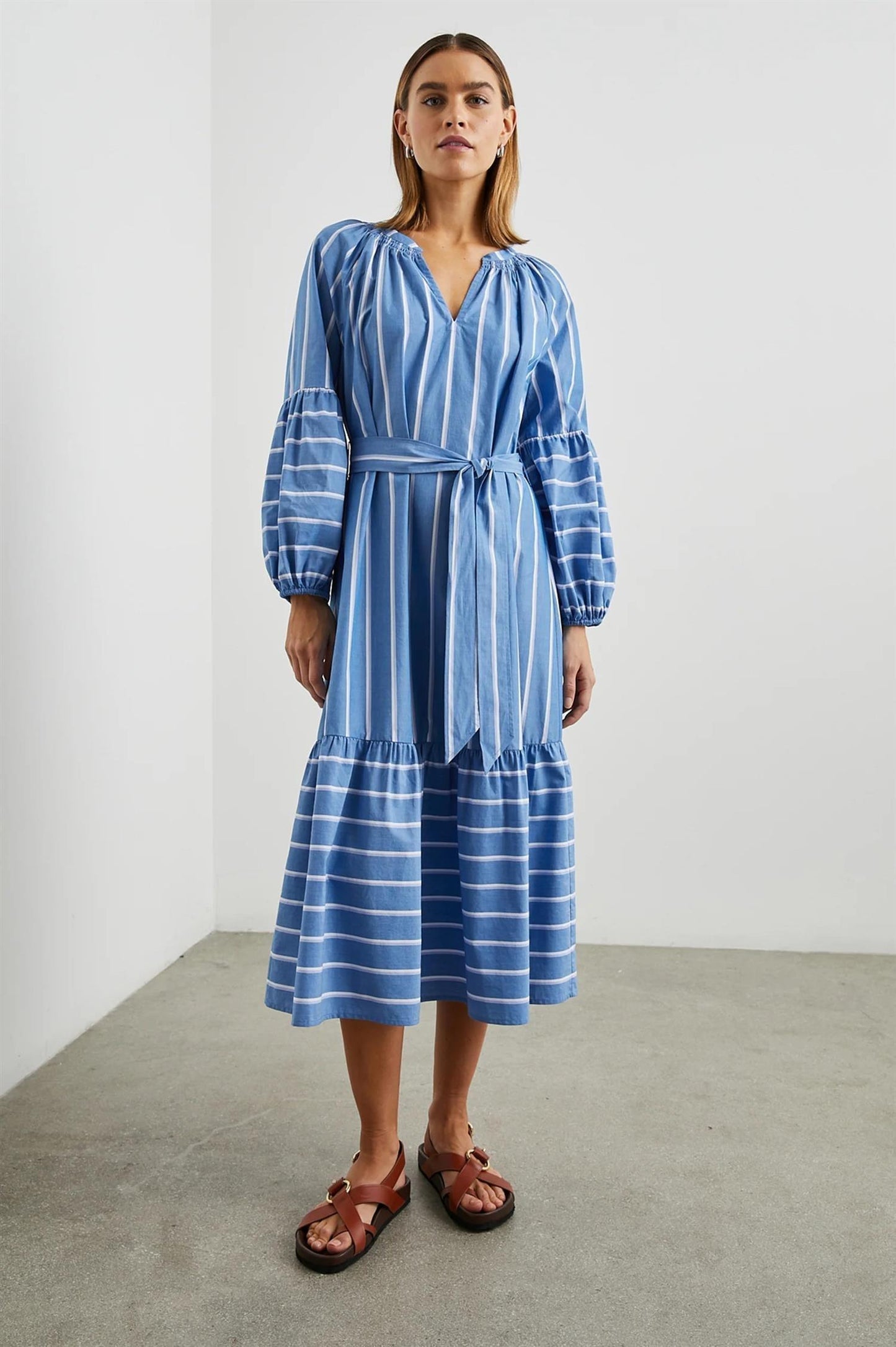 Vittoria Dress Boiro Stripe - No22 Damplassen