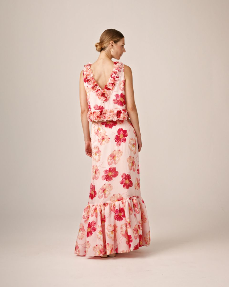 Organza Frilly Top Romance