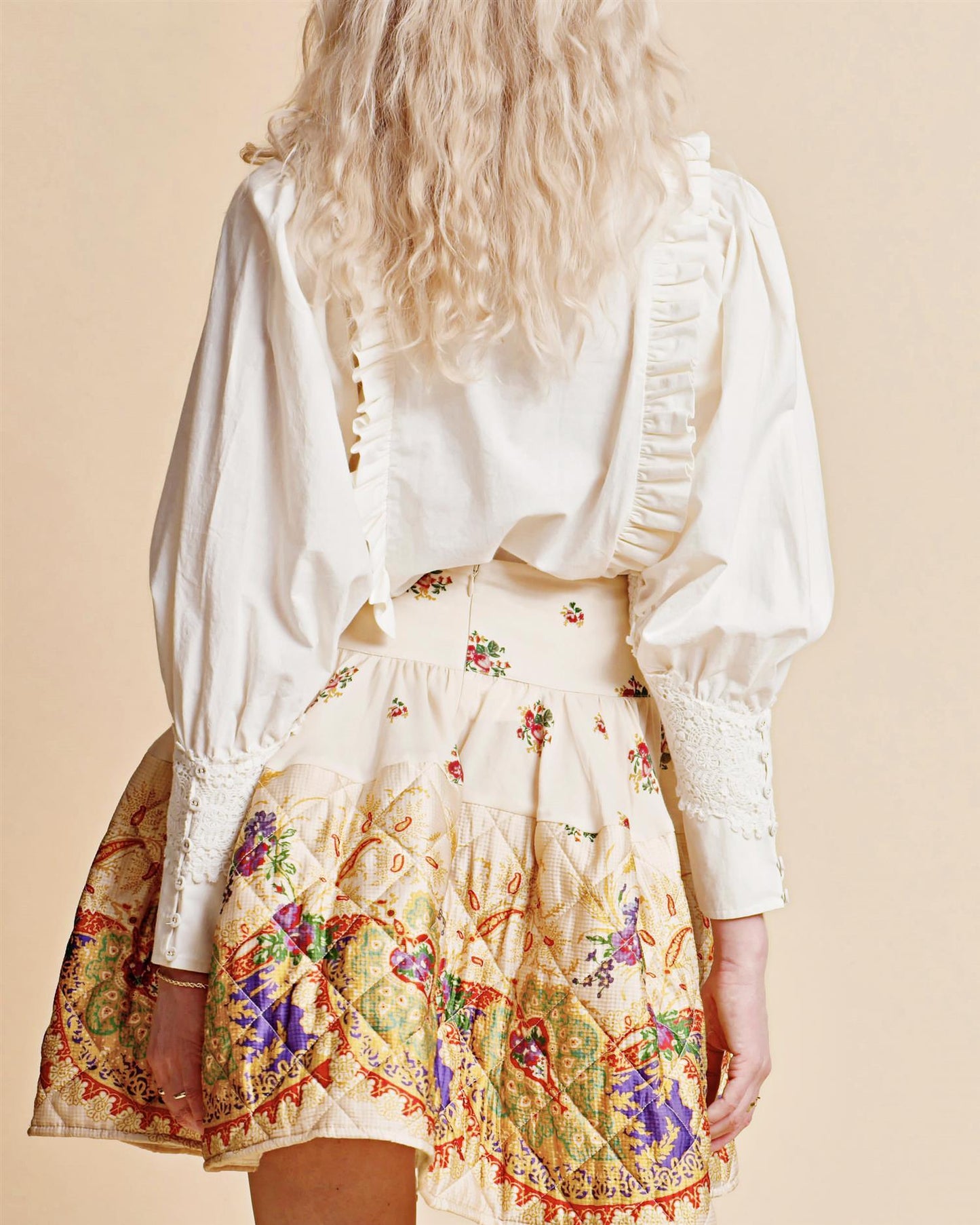 Winter Cotton Shirt Off White - No22 Damplassen