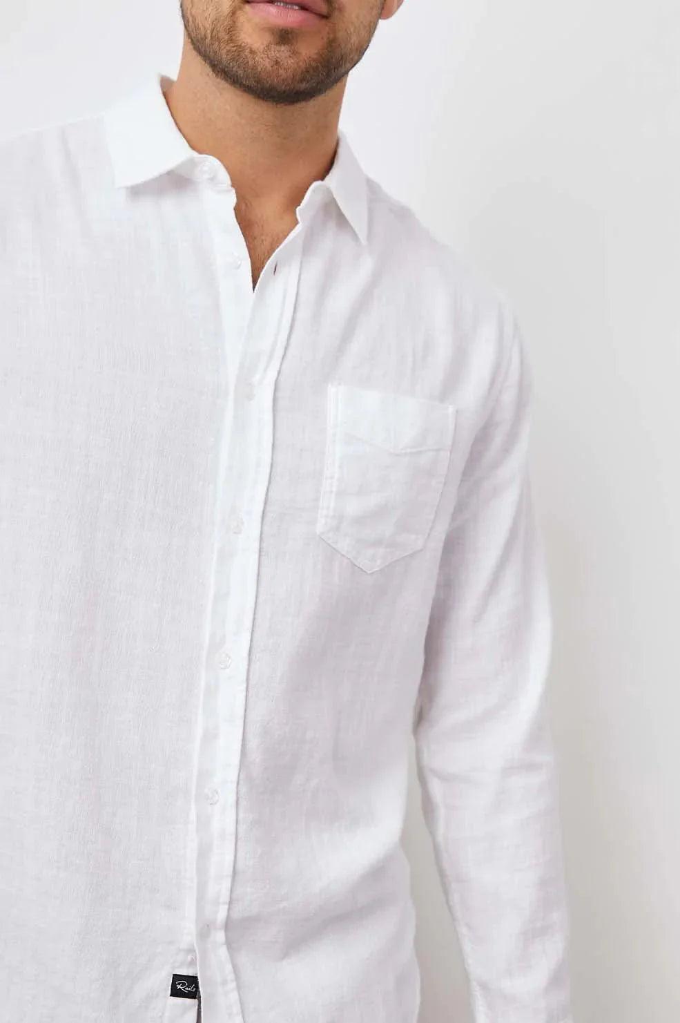 Wyatt Shirt White - No22 Damplassen
