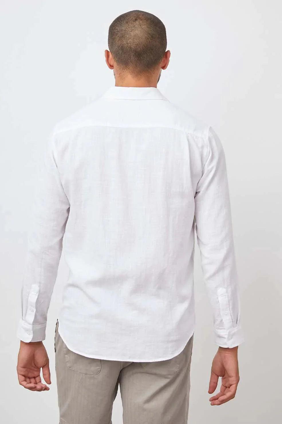 Wyatt Shirt White - No22 Damplassen