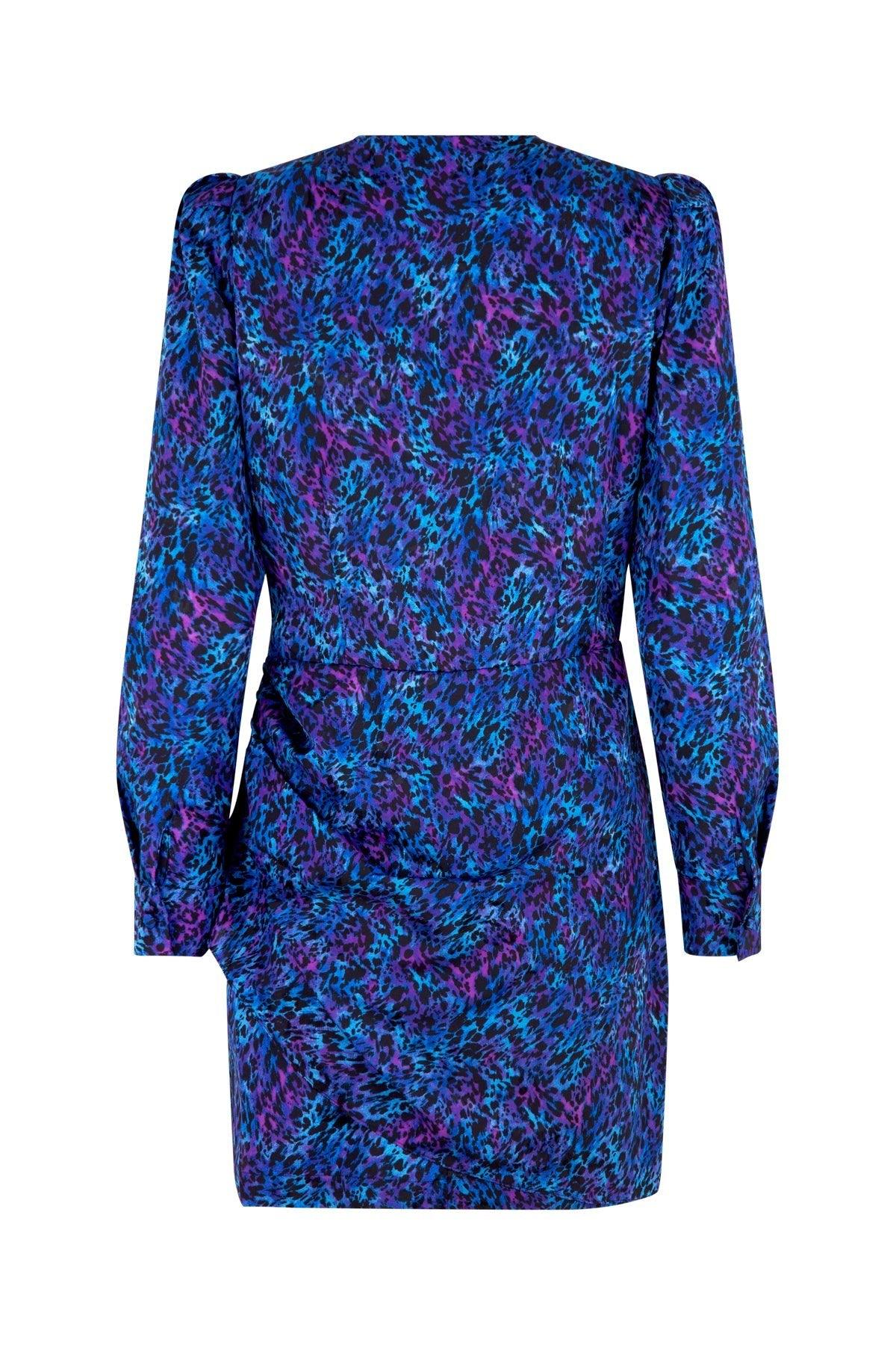 Yvonne Dress Techno Leopard - No22 Damplassen