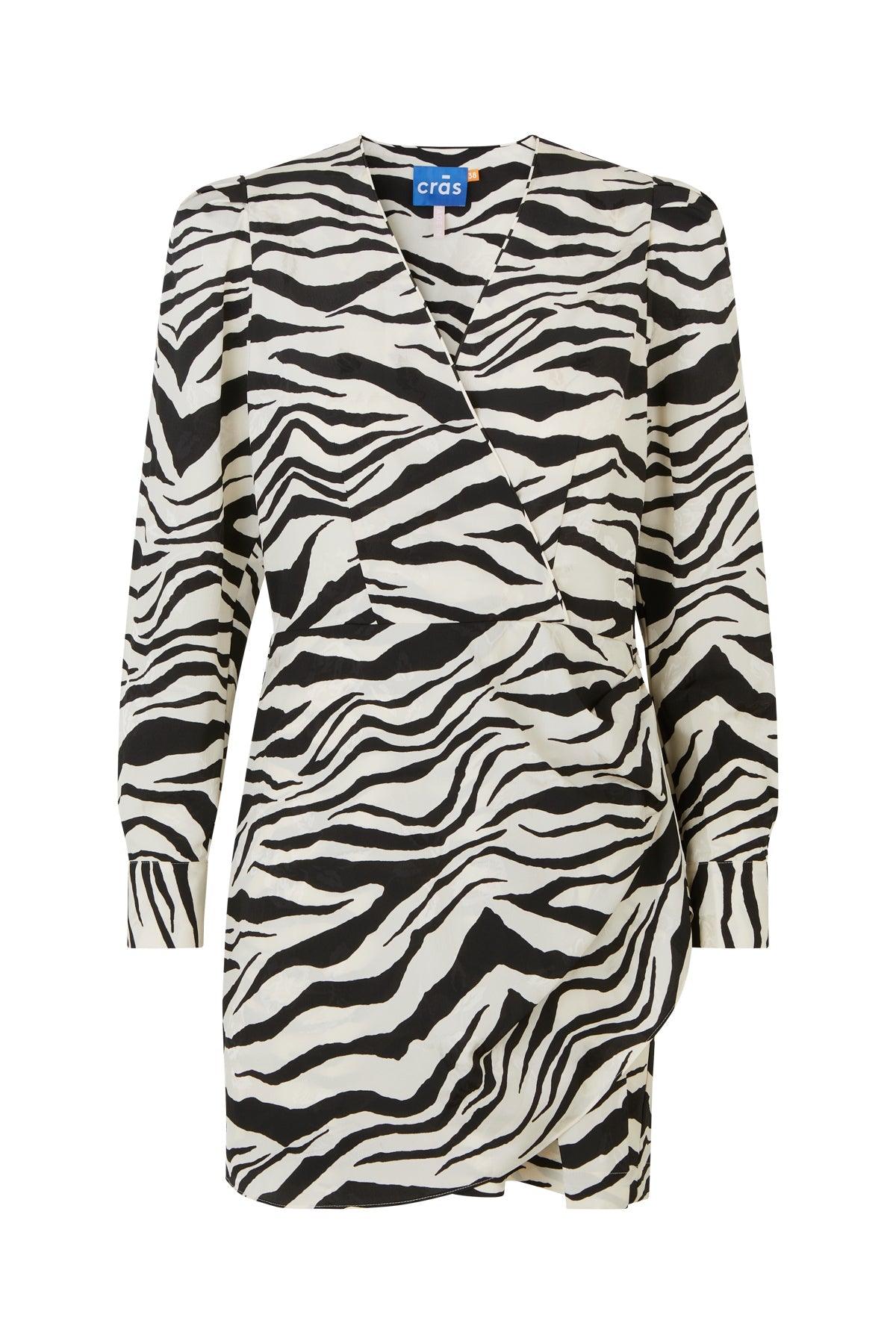 Cras - Yvonne Dress Zebra - No22 Damplassen