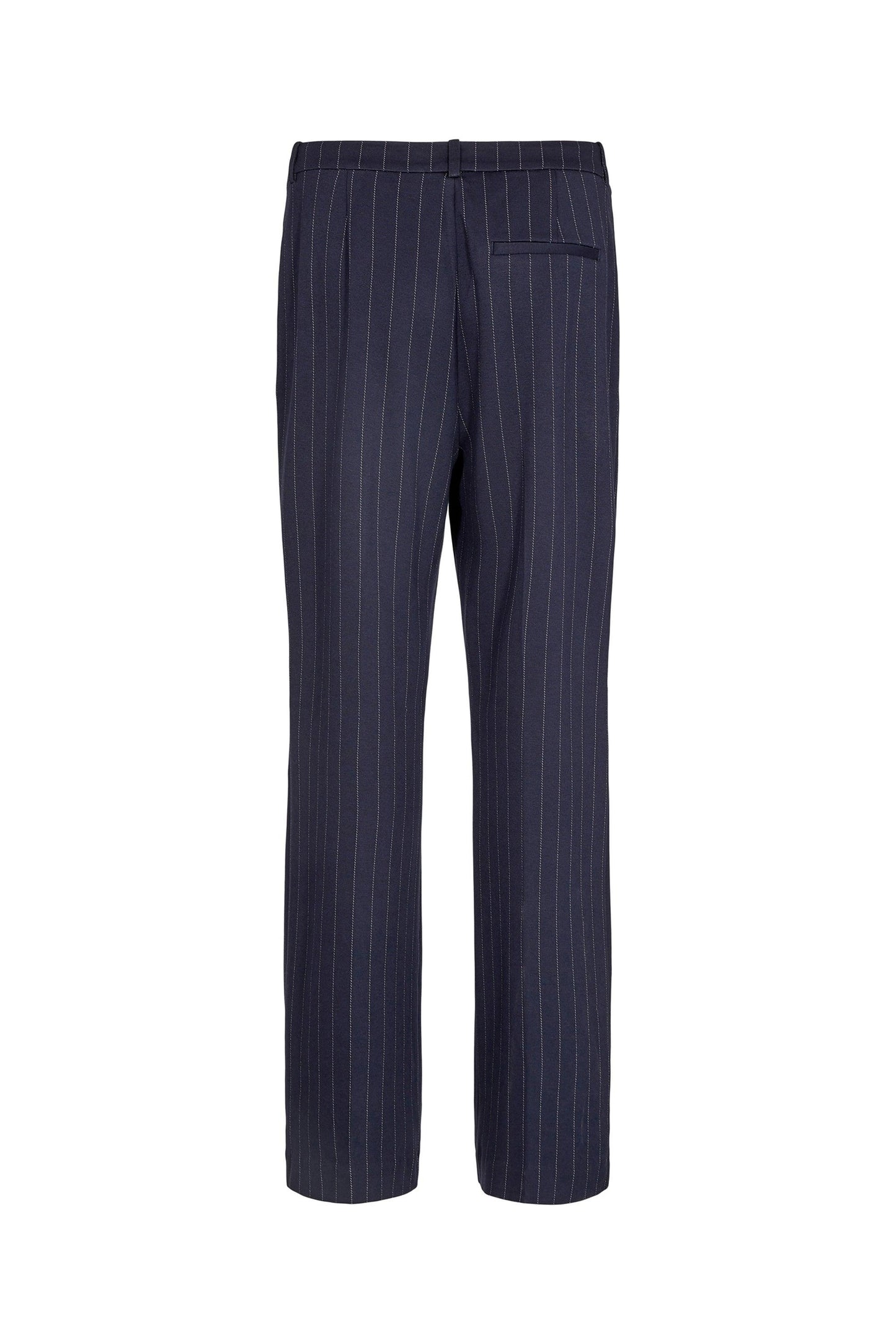 Zoe Pants Navy/White Pinstripe - No22 Damplassen
