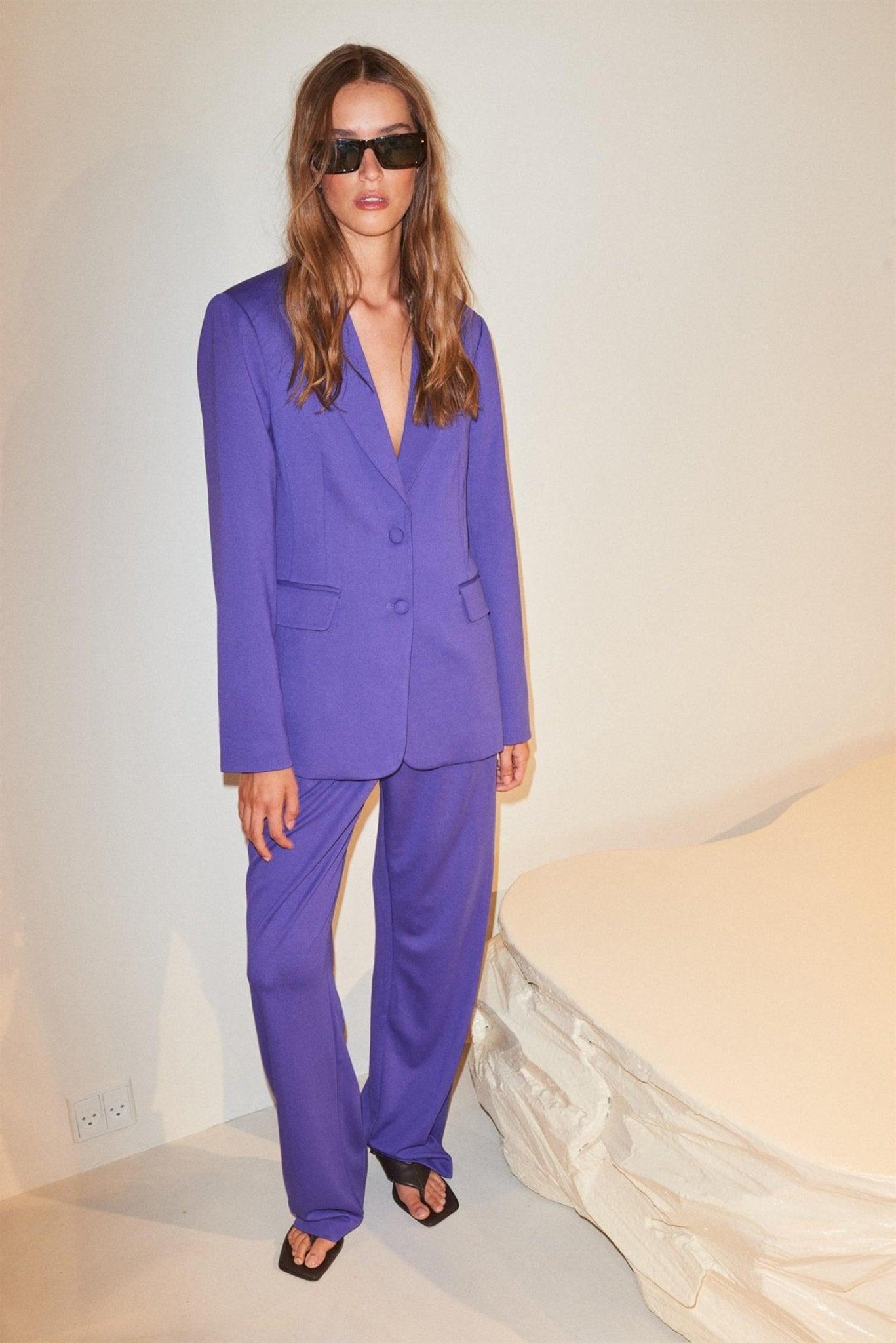 Designers Remix - Zoe Pants Purple - No22 Damplassen