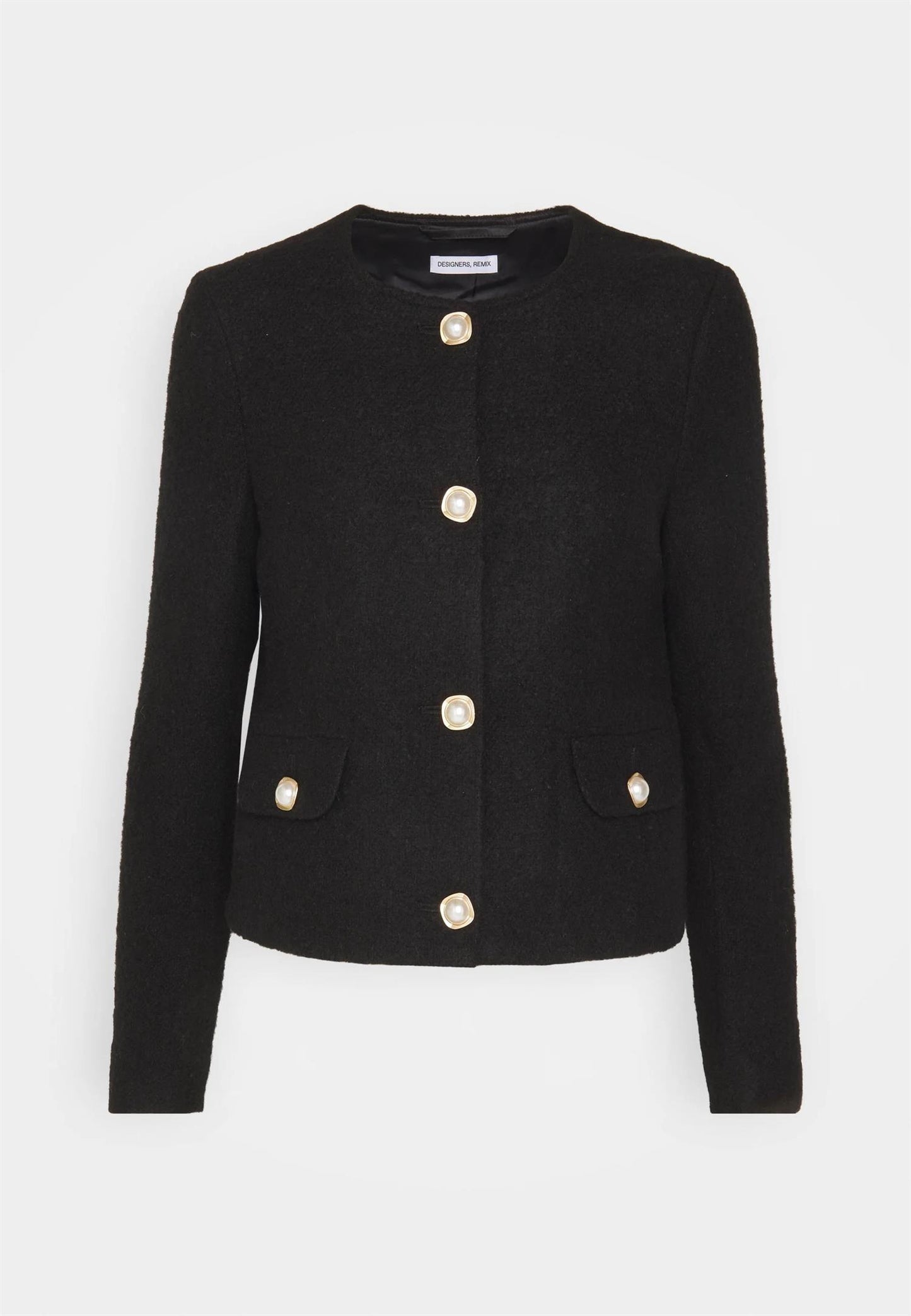 Alaska Pocket Jacket Black - No22 Damplassen