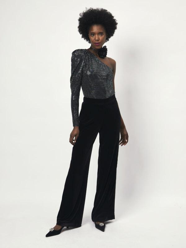 Ashely Sparkling Party Body Raven