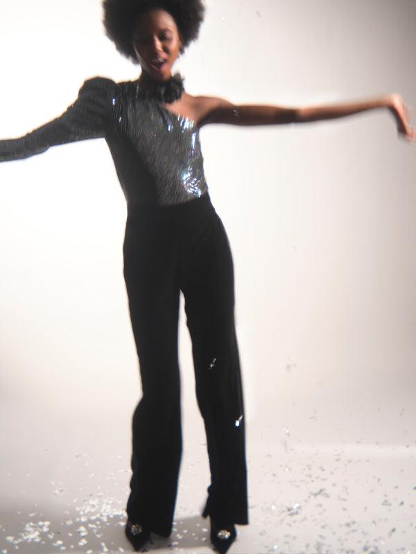 Ashely Sparkling Party Body Raven