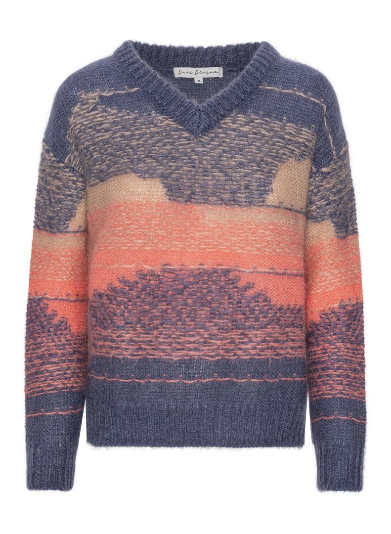 Carol Sweater Dark Denim - No22 Damplassen