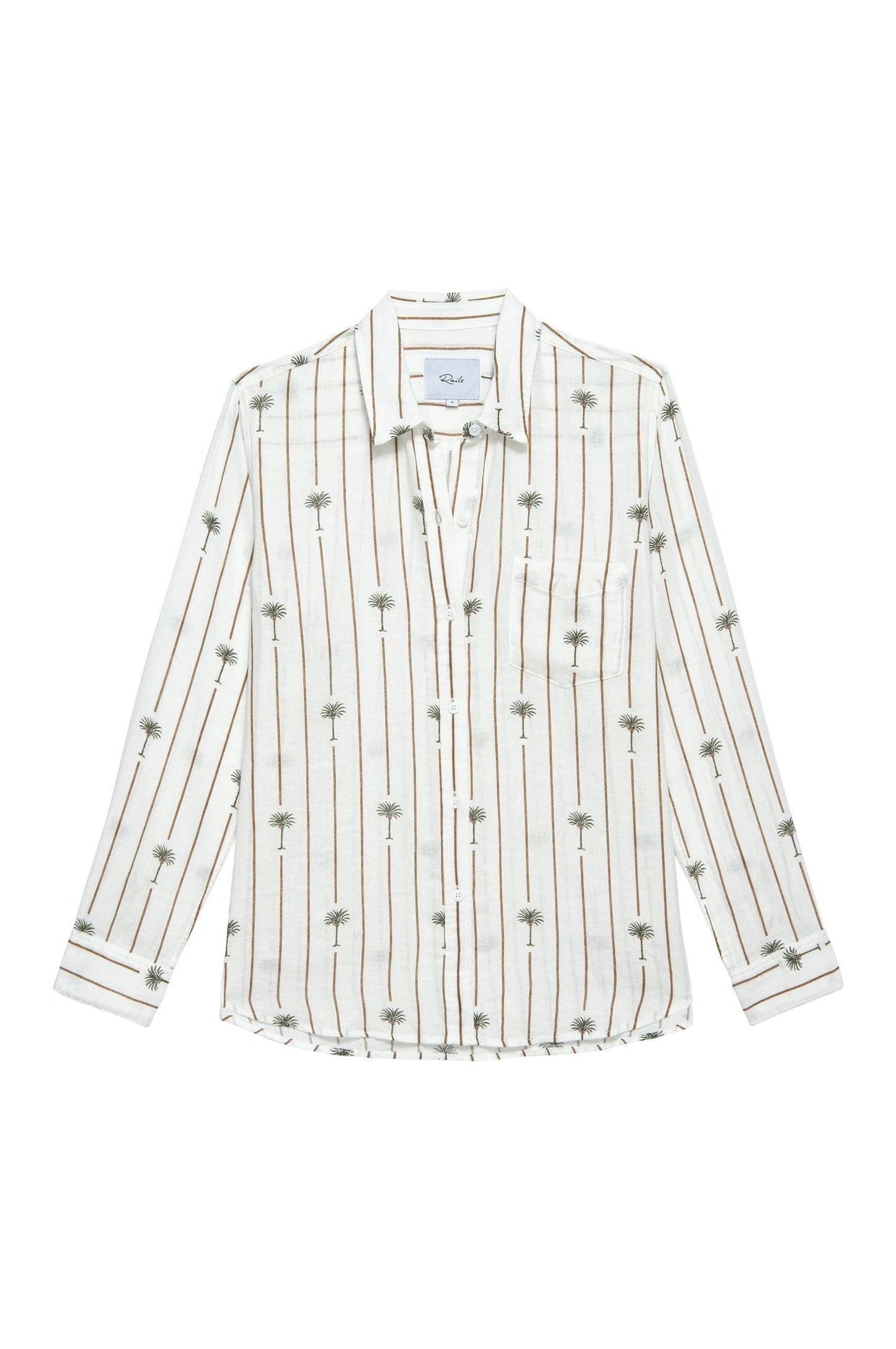 Charli Shirt Stripe Palms - No22 Damplassen