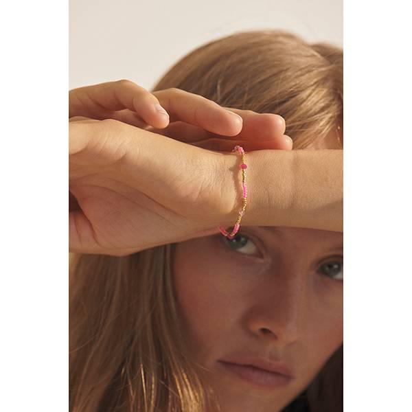 Clemence Bracelet Hot Pink - No22 Damplassen