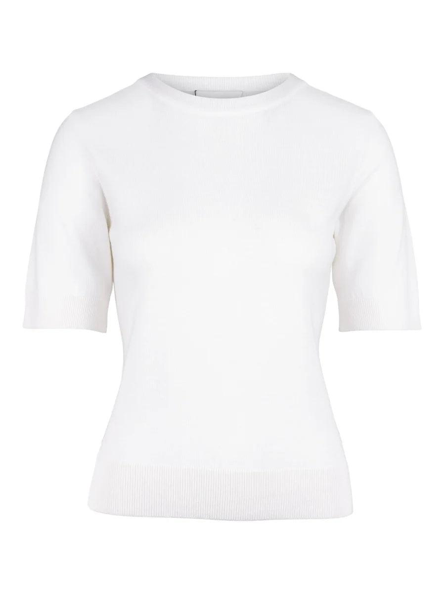 Emmy Merino Top White - No22 Damplassen