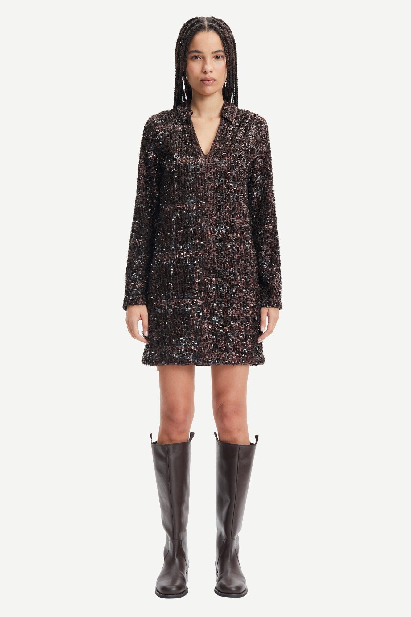 Felicia Dress Mole - No22 Damplassen