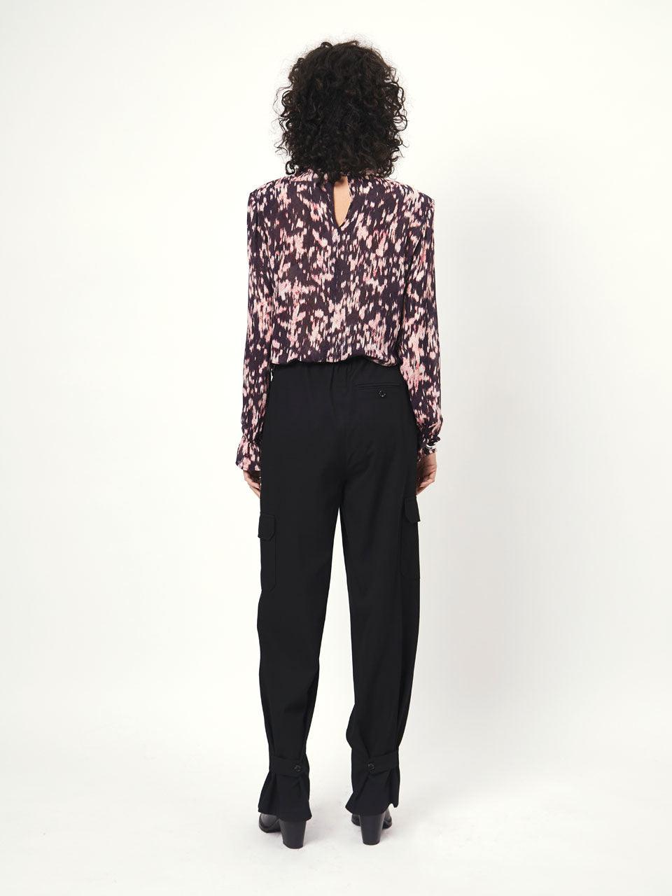 Galaxy Drapey Top Multicolour - No22 Damplassen