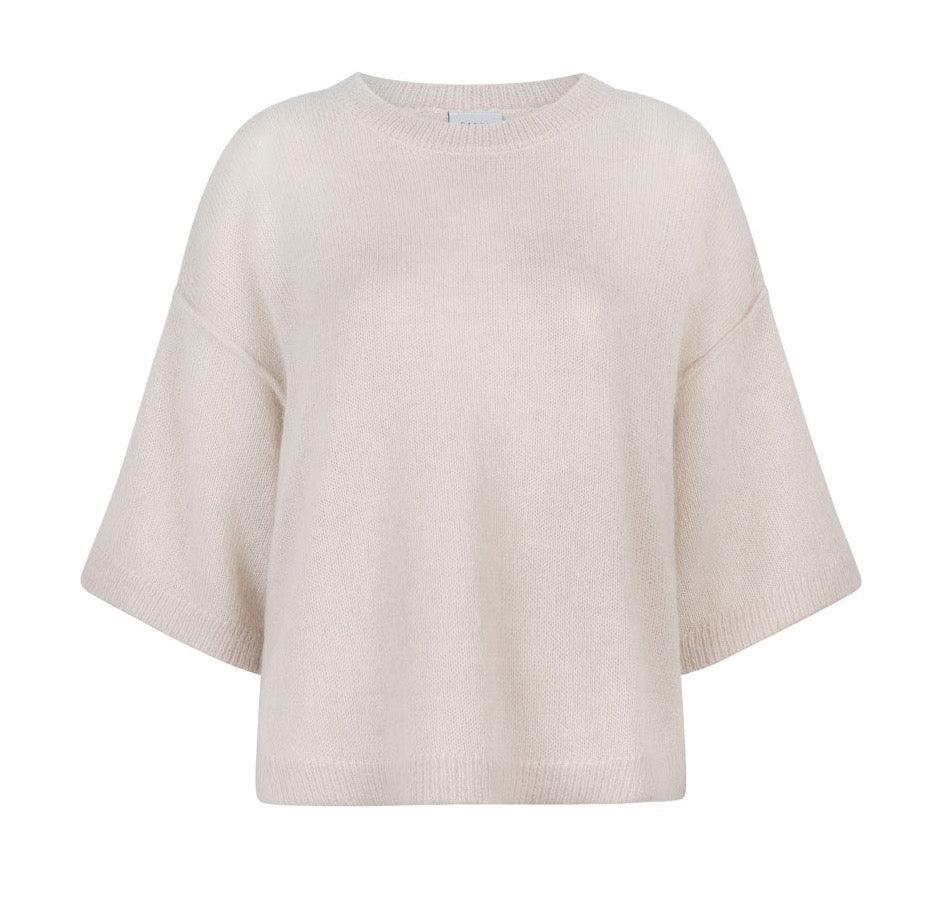 Hiaru Relax Sweater Whisper Chalk - No22 Damplassen