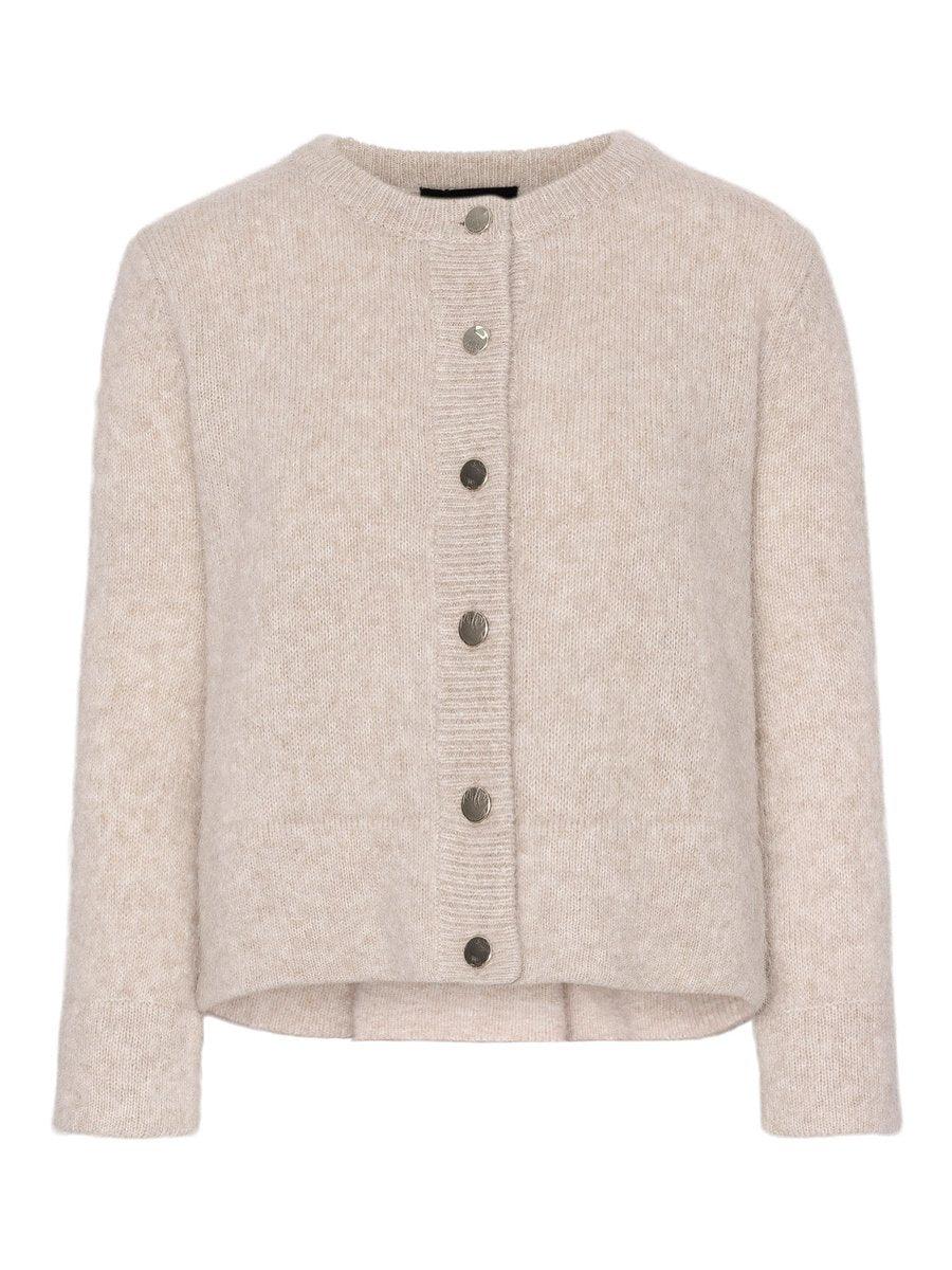 Iris Mohair Cardigan Beige - No22 Damplassen