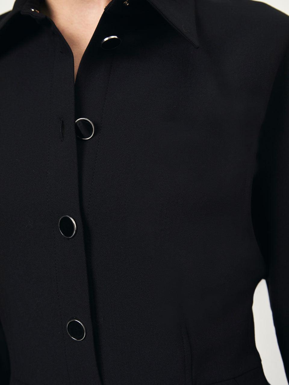 Josiah Bat Sleeve Dress Raven - No22 Damplassen