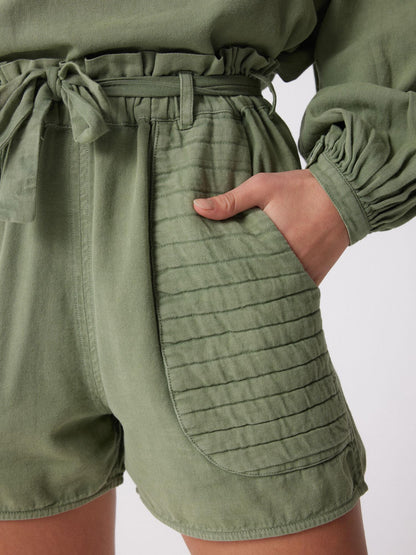Lizzo Cotton Shorts Lichen - No22 Damplassen
