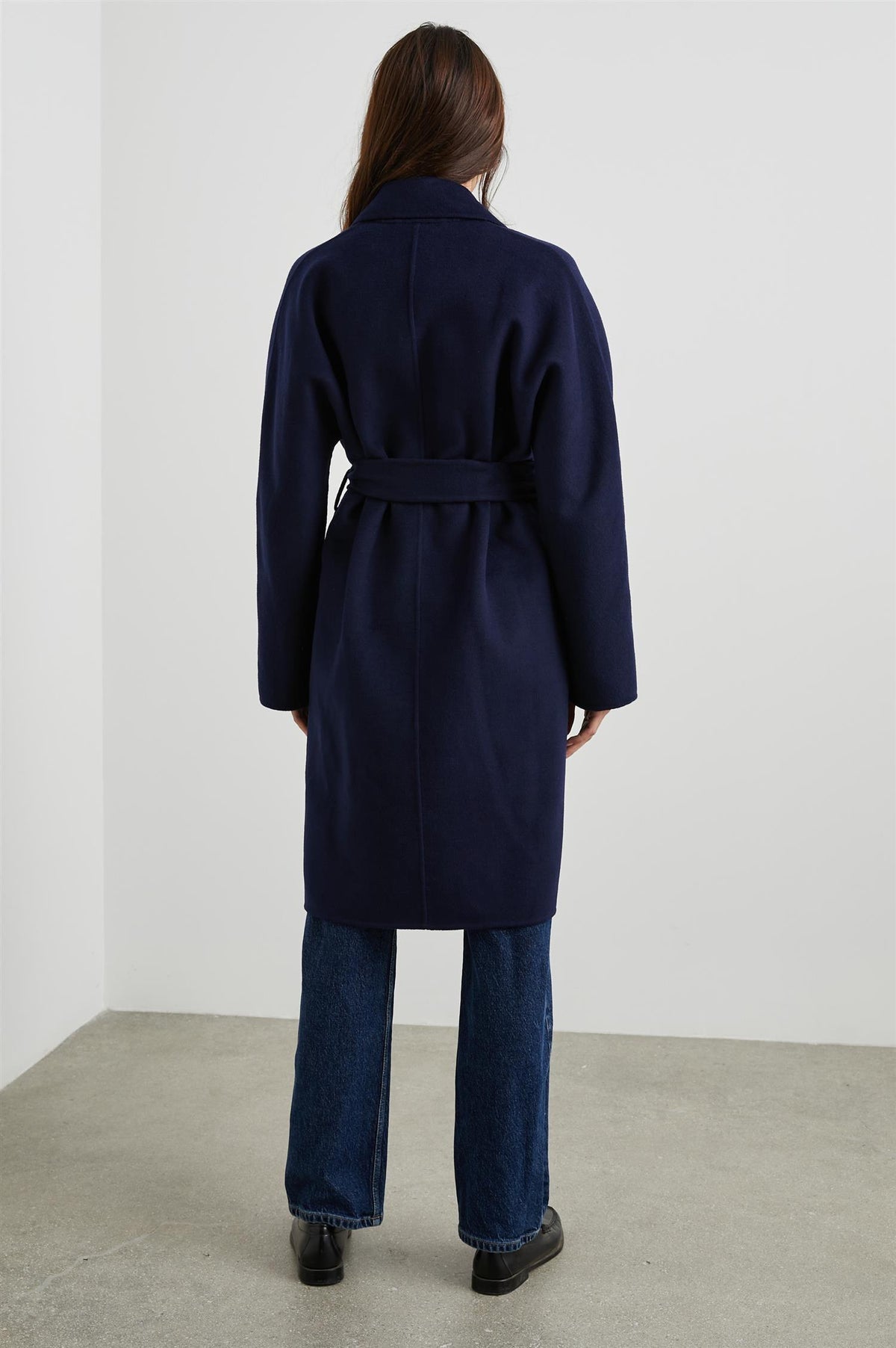 Marta Navy Coat - No22 Damplassen