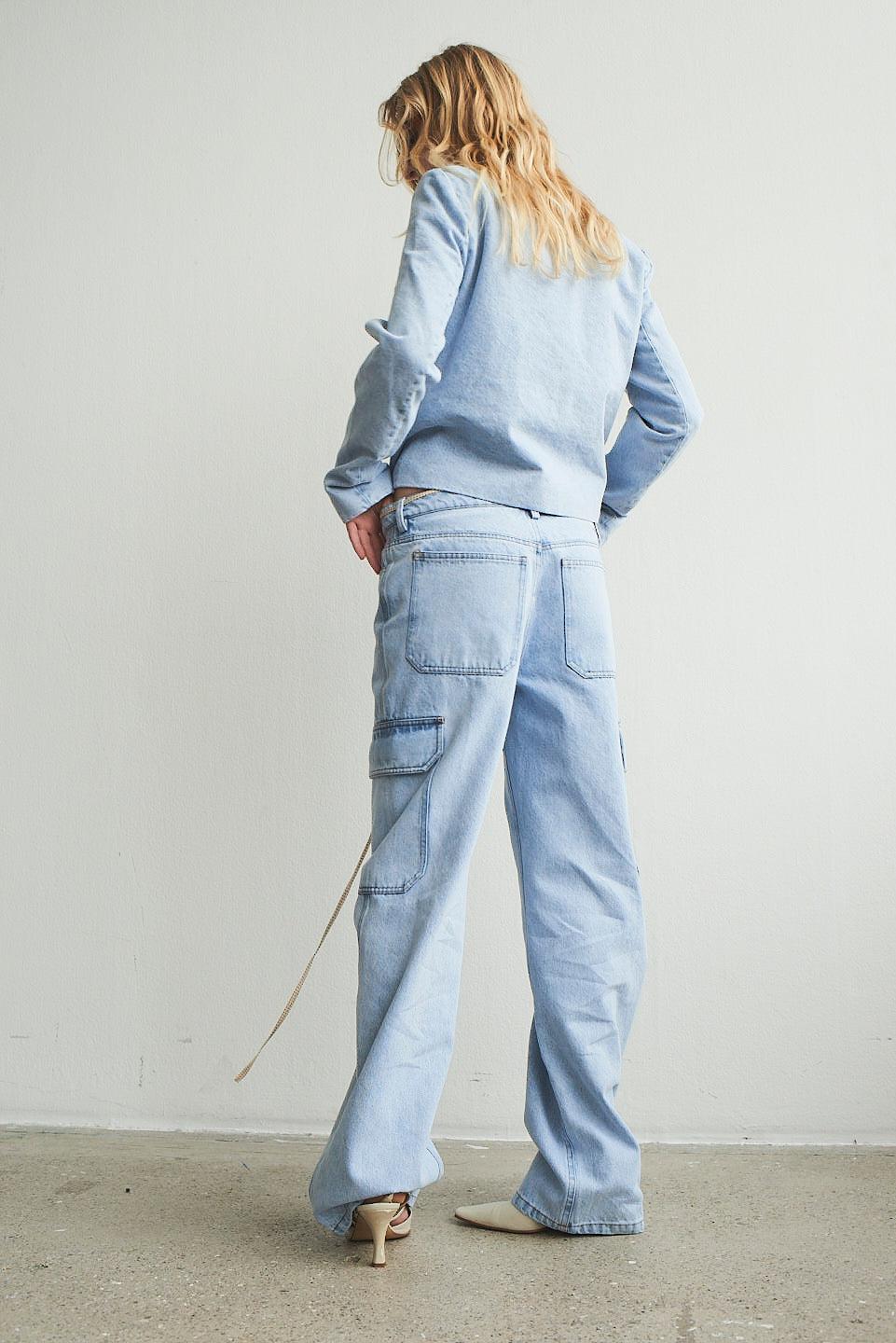 Miles Jacket Light Denim - No22 Damplassen