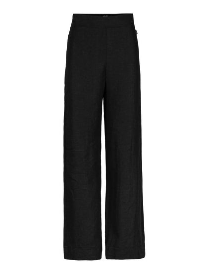 Molly Linen Pants Black - No22 Damplassen