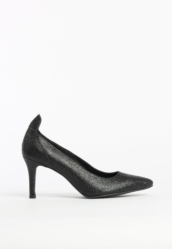 Pumps Glitter Black - No22 Damplassen