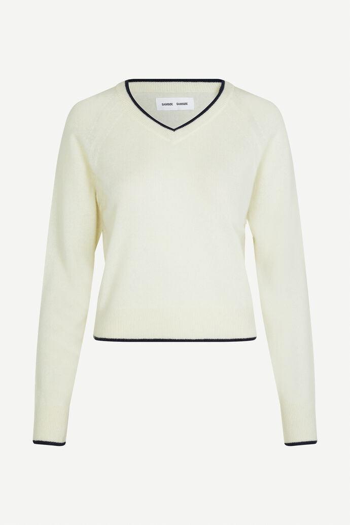 Sasalome Cashmere V-Neck Solitary Star - No22 Damplassen