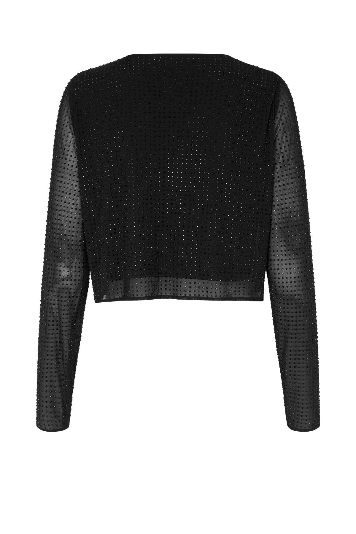 Sasha Blouse Black - No22 Damplassen