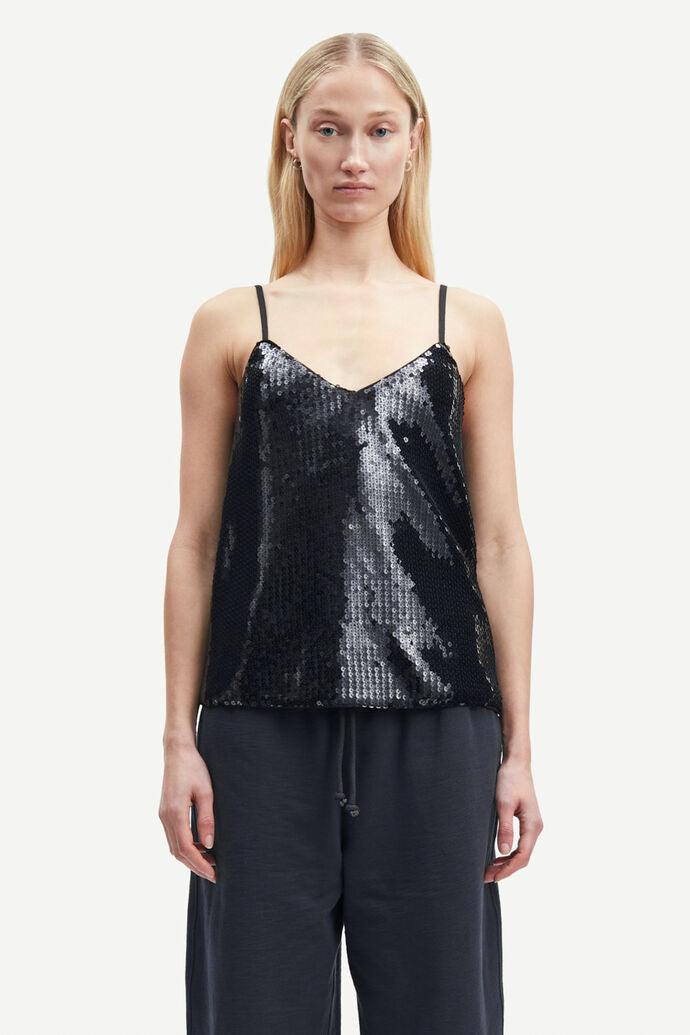 Sharon Strap Top Black - No22 Damplassen