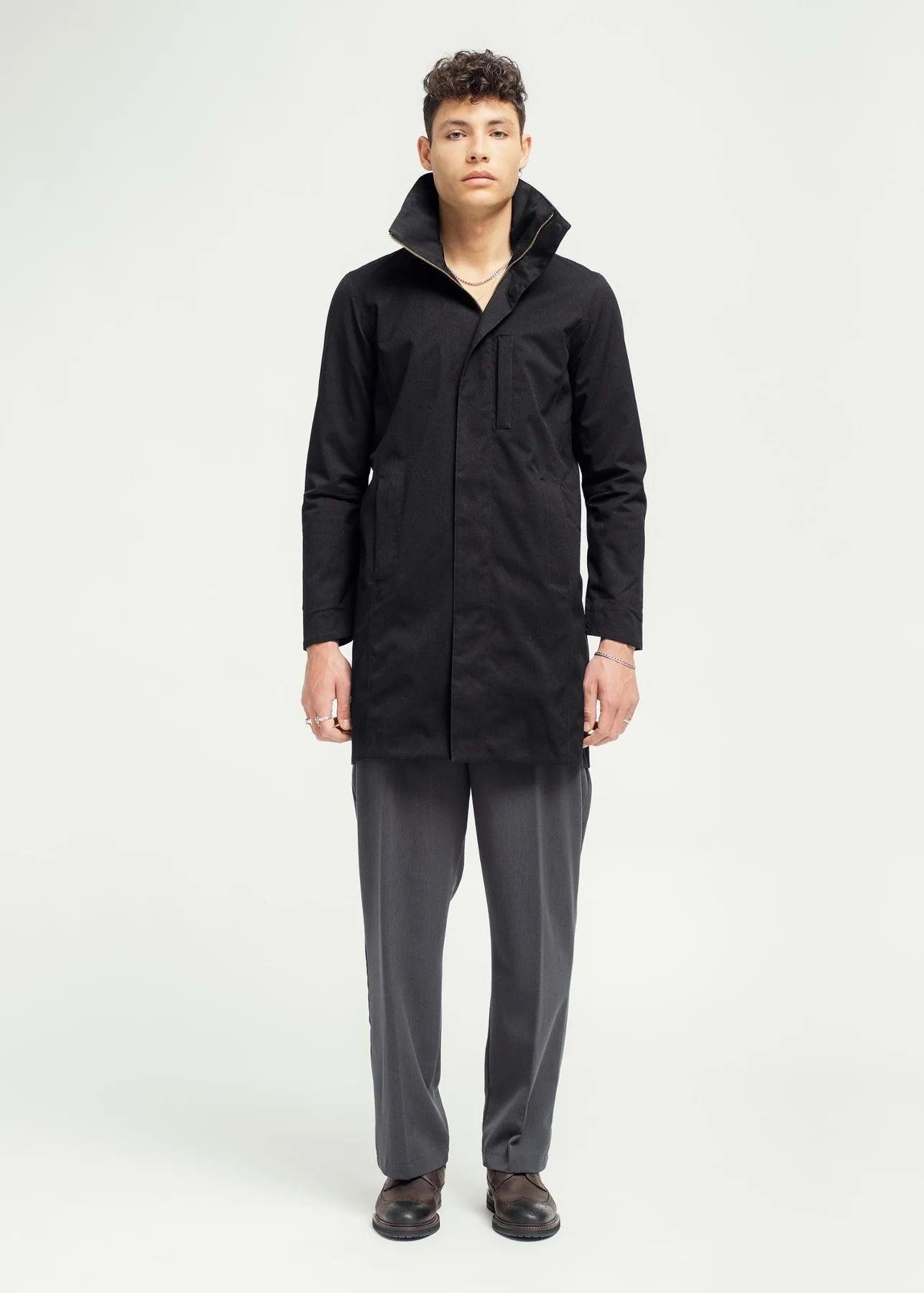 Sludd Coat New Black - No22 Damplassen