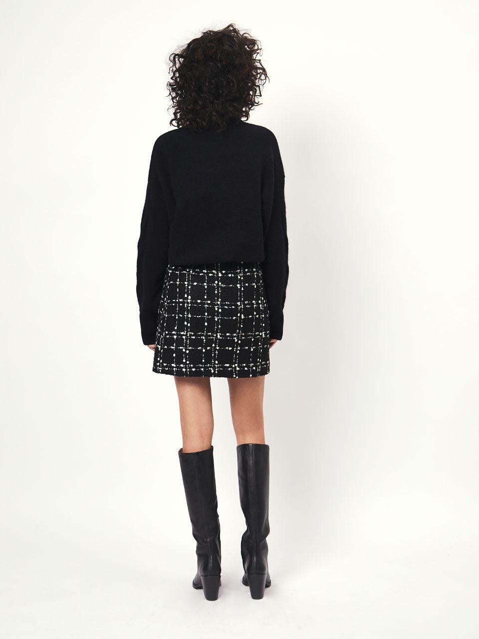 Tokyo Turtleneck Sweater Raven - No22 Damplassen
