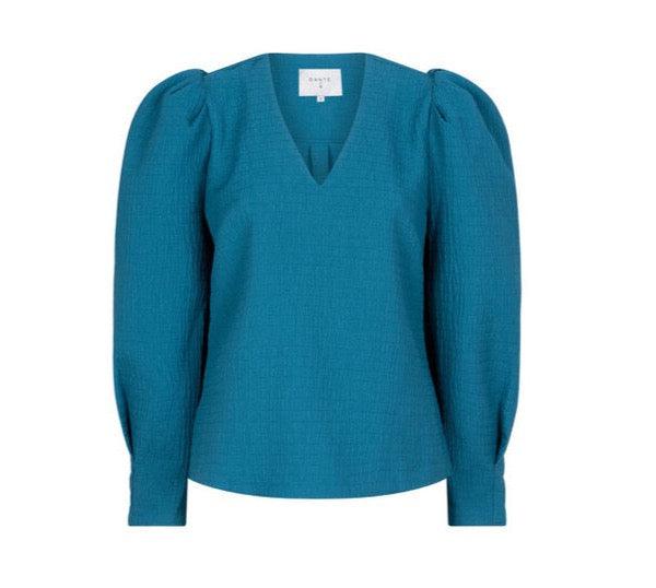 Zarga Pleated Top Crystal Teal
