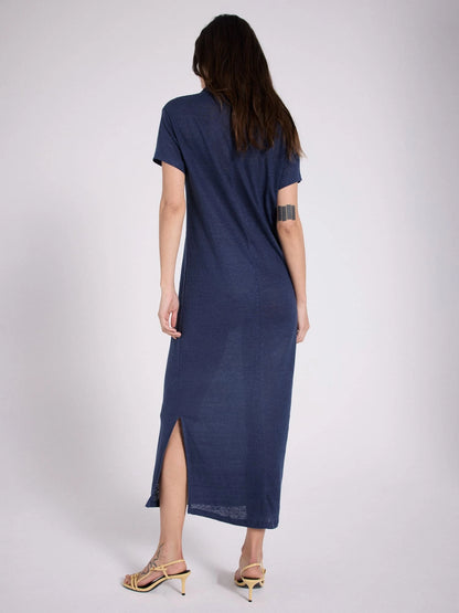 Orian Linen Dress Marine