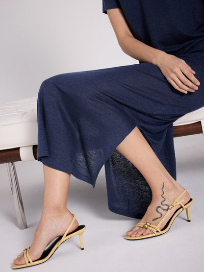 Orian Linen Dress Marine