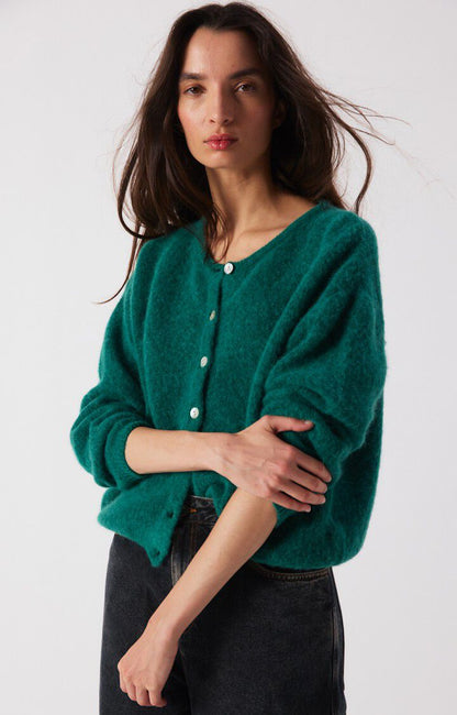 Vitow Cardigan Duck Melange