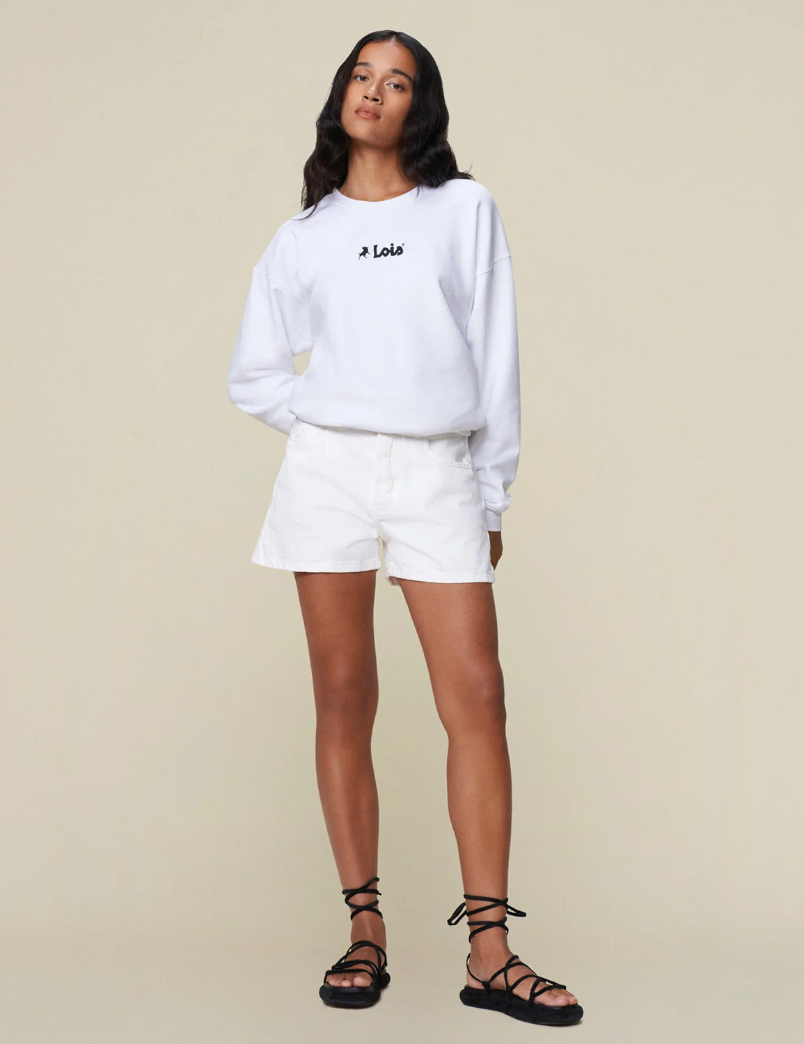Sandra-C Shorts White