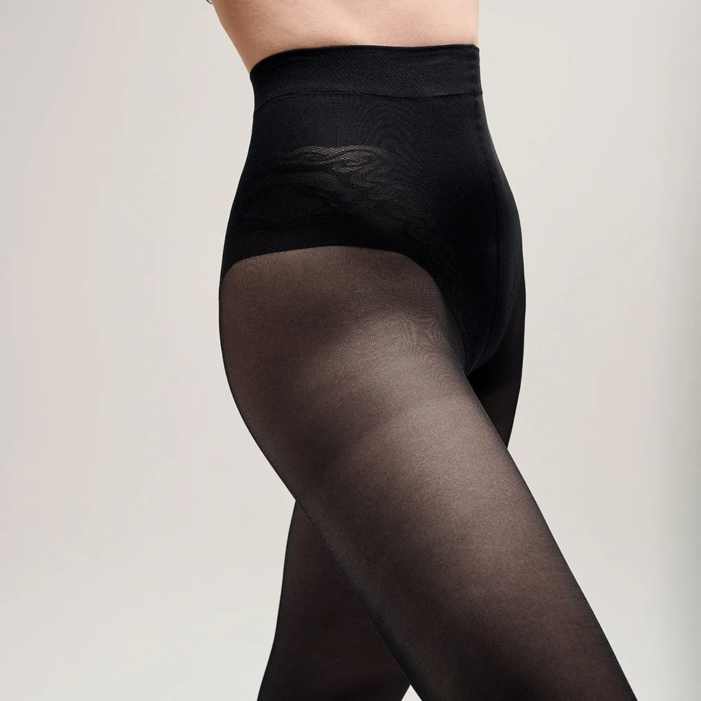 Bella Control 30 Denier Black