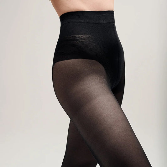 Bella Control 30 Denier Black