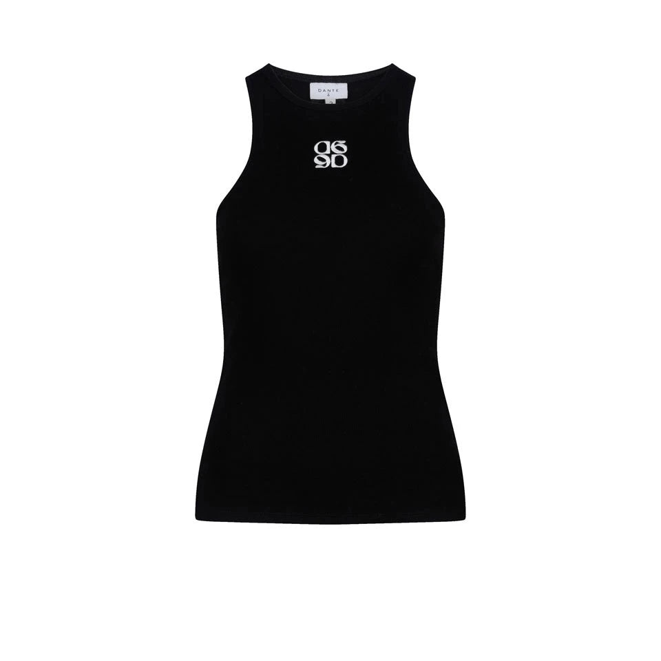 Monogram Tanktop Black