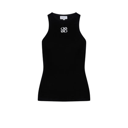 Monogram Tanktop Black