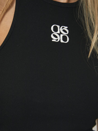 Monogram Tanktop Black