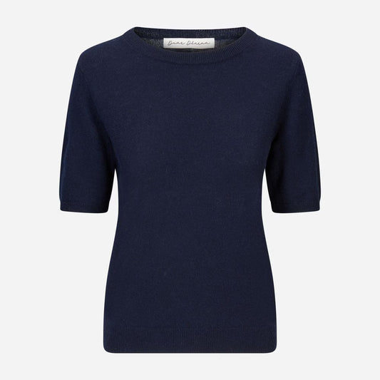 Marthe Shirt Cashmere Blend Navy