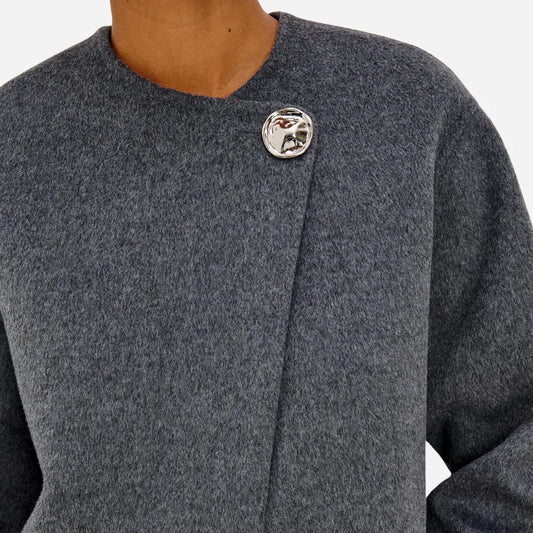 Ronda Jacket Heather Charcoal