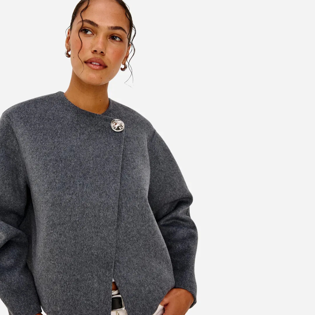 Ronda Jacket Heather Charcoal