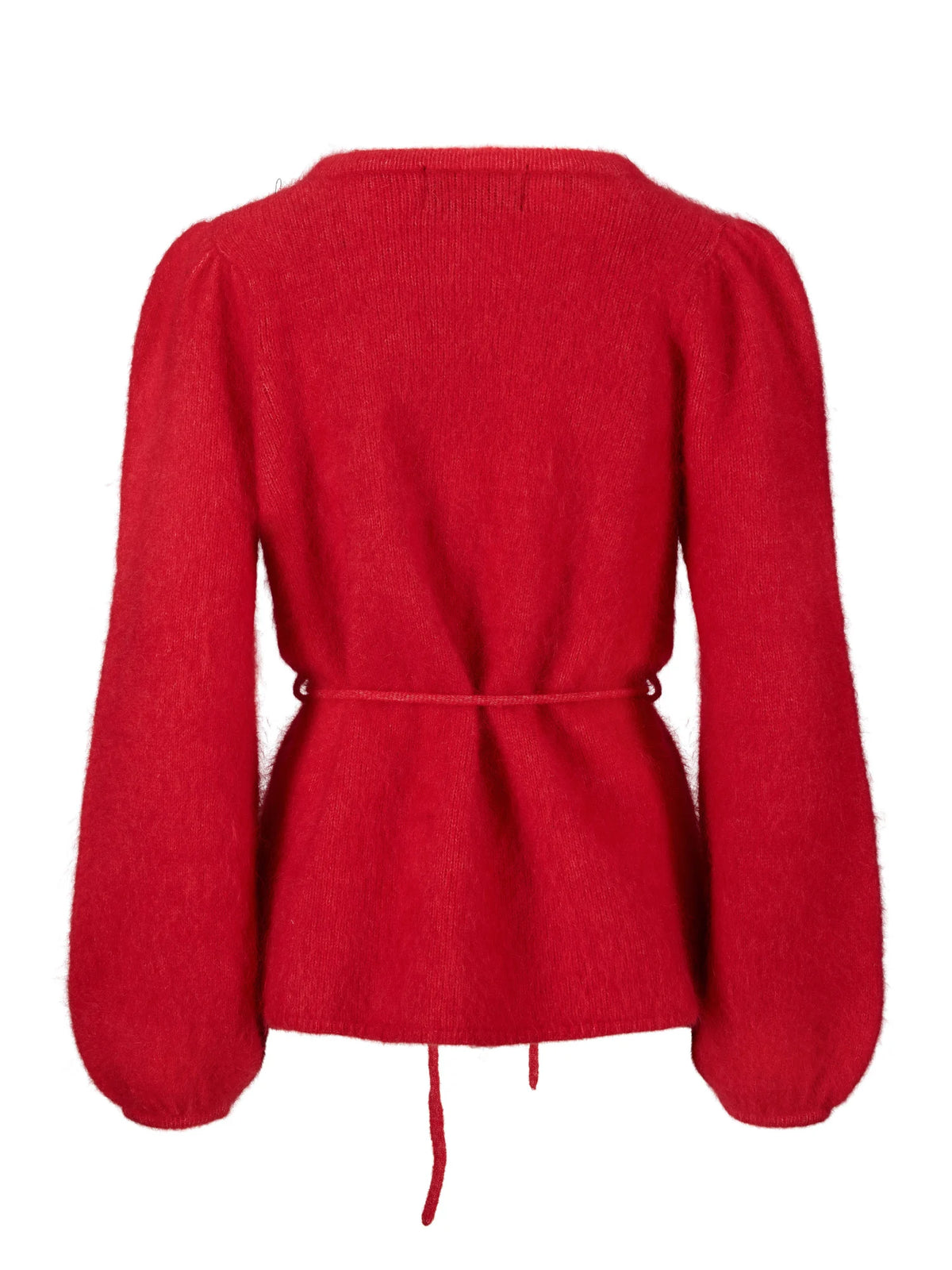 Fredrikke Chunky Cardigan Bright Red