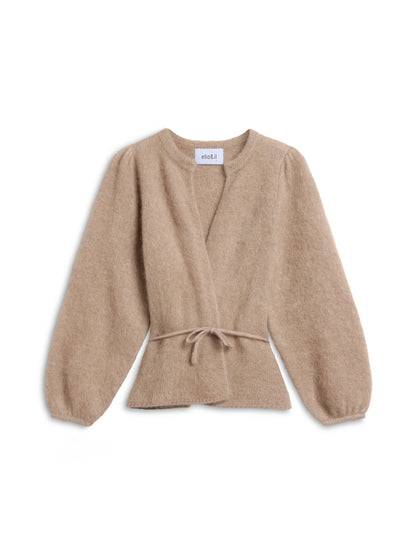 Fredrikke Chunky Cardigan Hazel Beige