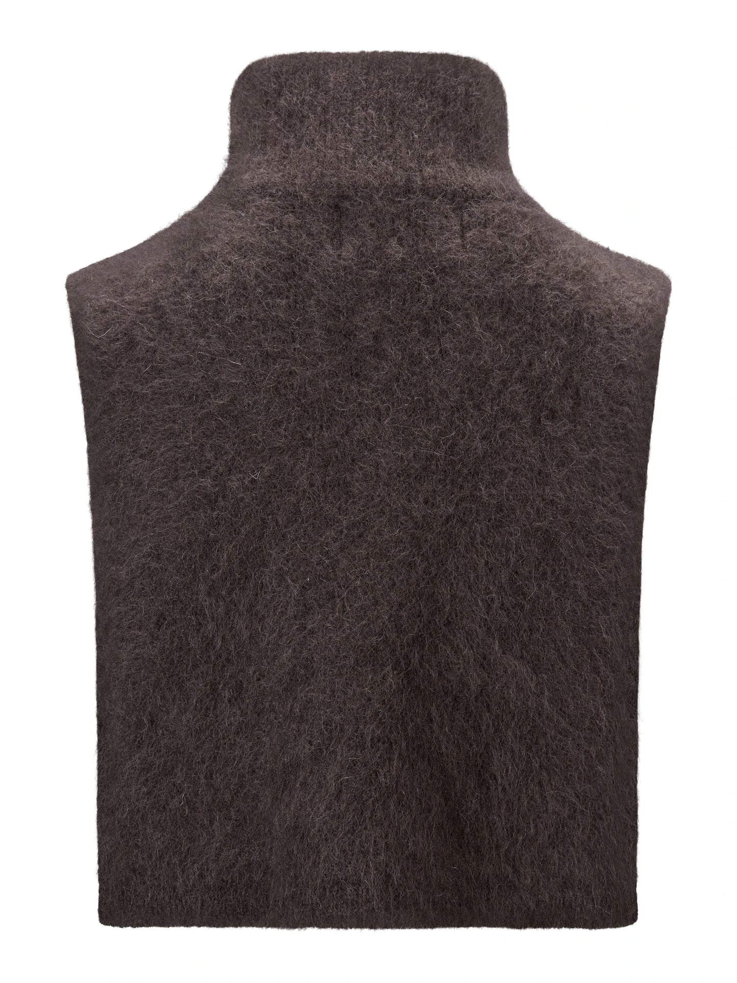 Belinda Chunky High Neck Dark Brown